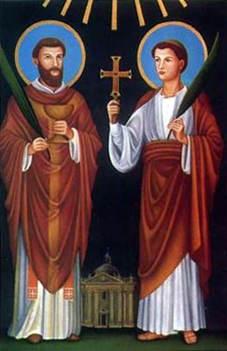 Szent Marcellin és Szent Péter